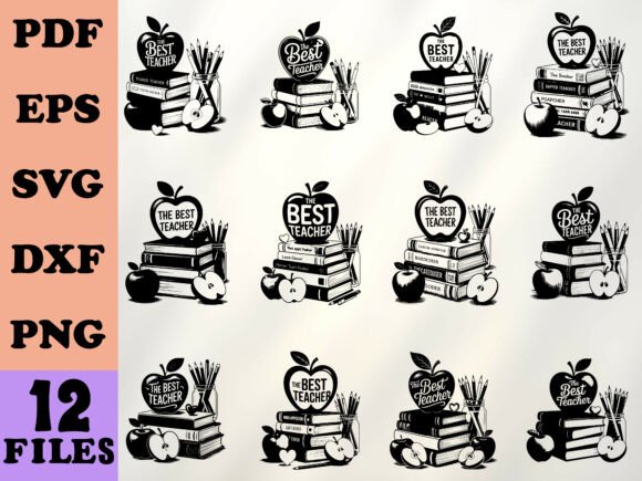 A Designer's Review of 'The Best Teacher' Heart Apple Books Embroidery File