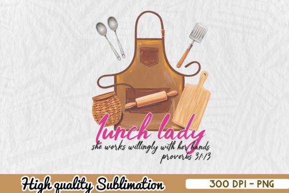 A Designer's Review of the School Lunch Lady Crew PNG