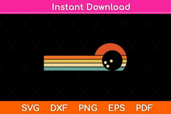 A Designer’s Review of Vintage Retro Bowling SVG PNG File