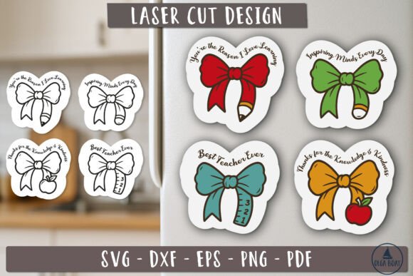 A Designer’s Review: The Teacher Appreciation Magnet Laser File