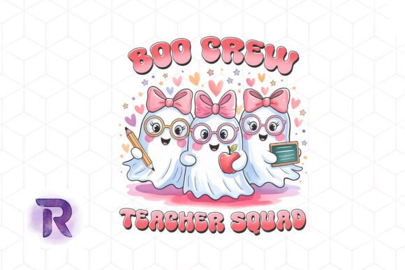 Boo Crew Teacher Squad PNG: A Spooky Delight