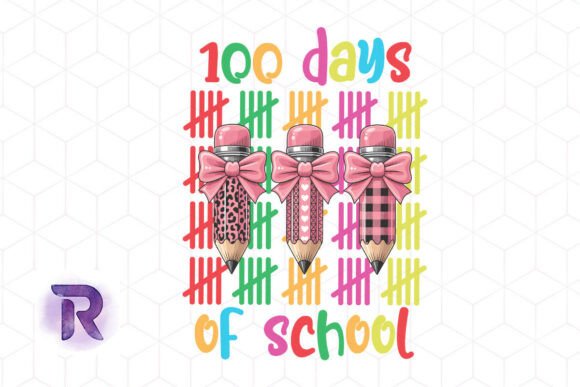 Celebrating 100 Days of School with a Pencil Design