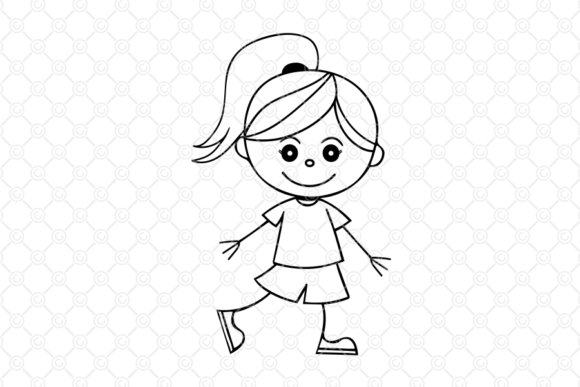 Evaluating a Hand-Drawn Children SVG for Real Embroidery