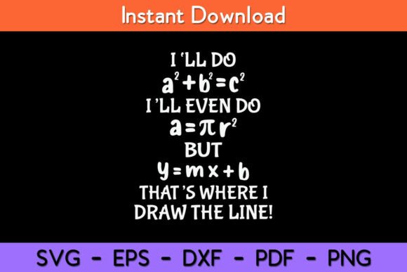 Funny Math Teacher Joke: A Whimsical Embroidery Design