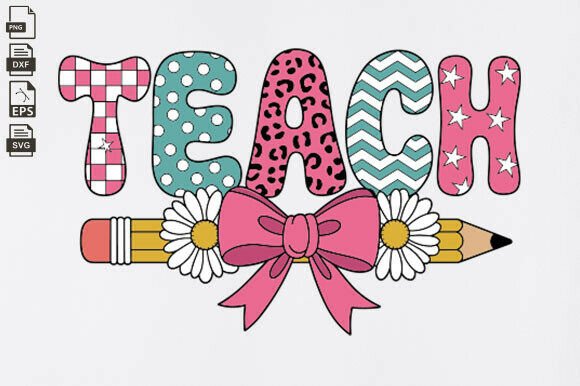Retro Checkered & Floral Teacher: A Stitch of Nostalgia