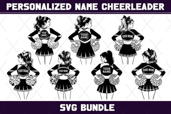 Review of Personalized Name Cheerleader Svg Bundle