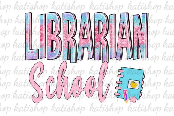 Review: School Librarian Glitter PNG Sublimation