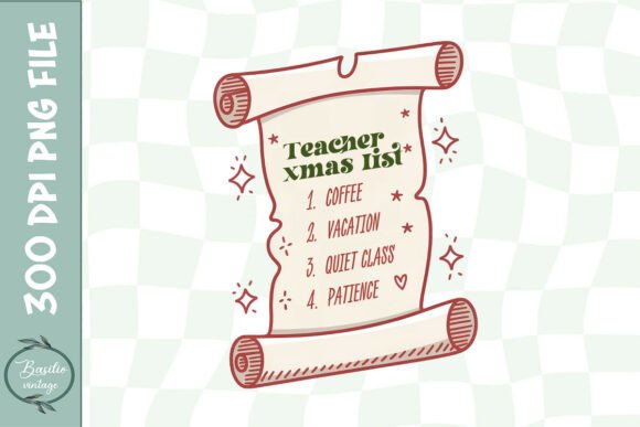 Teacher's Holiday Wishlist Embroidery Design Review